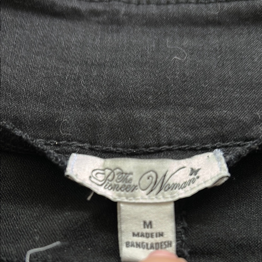 NWT The Pioneer Woman Black Garment pants - Picture 2 of 7